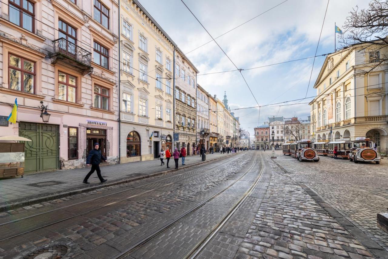 Rynok Square City Center Two Bedroom Apartment! Liov Exterior foto